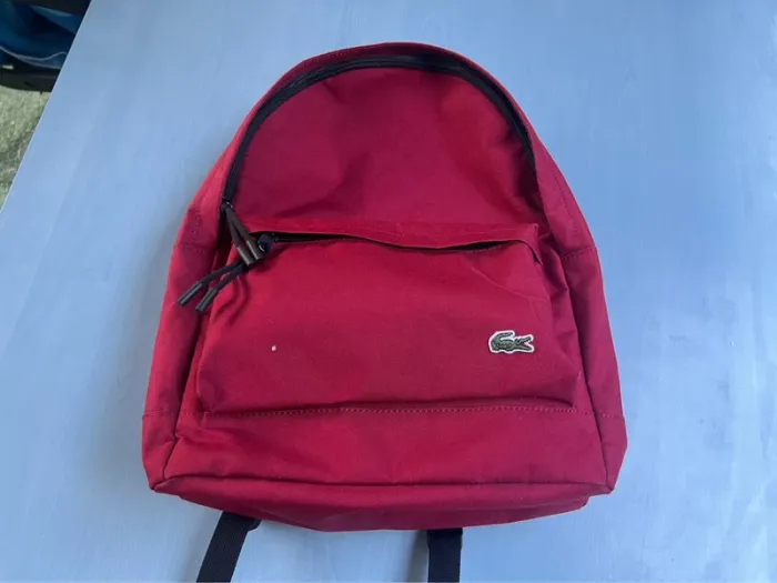 sac à dos rouge lacoste - photo numéro 19