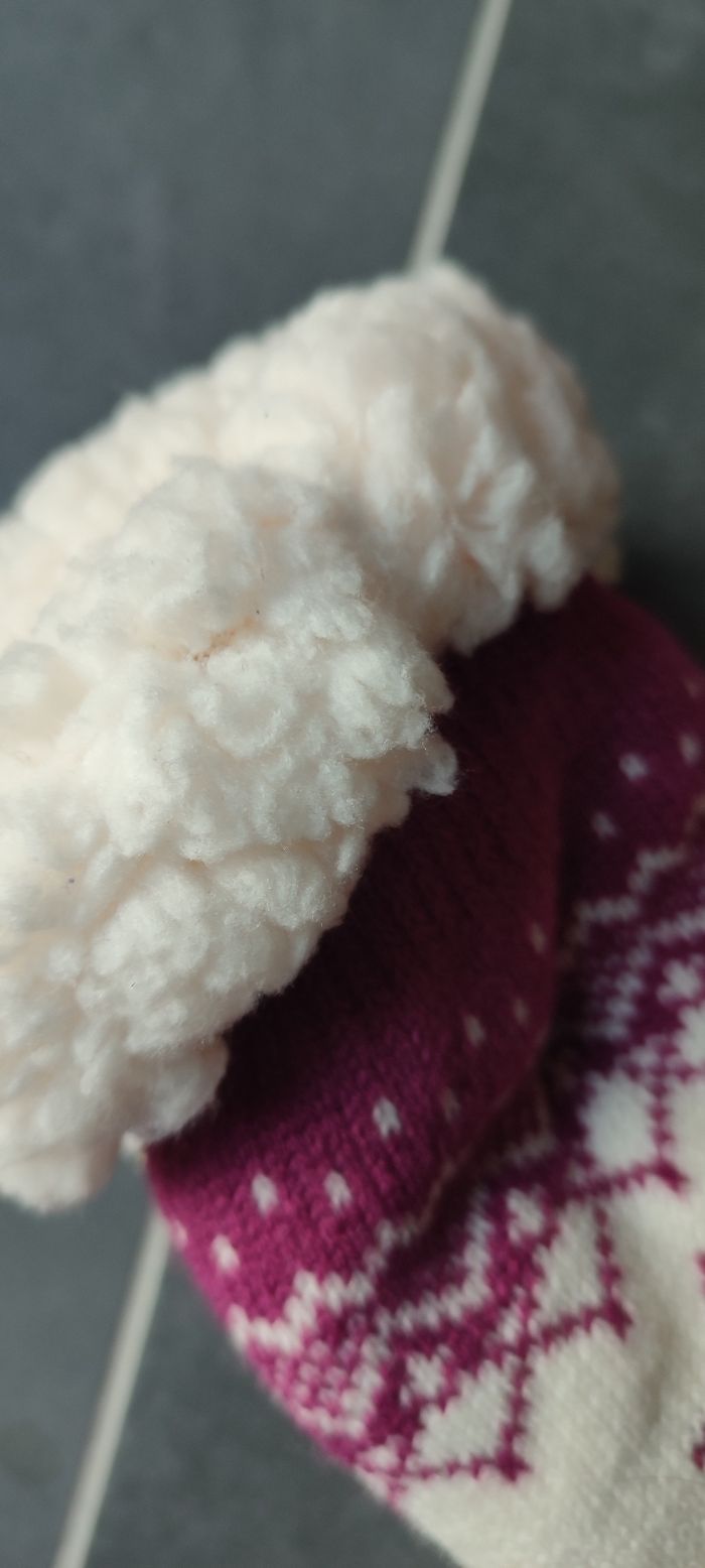 Chaussettes de Noël fourrees - photo numéro 2