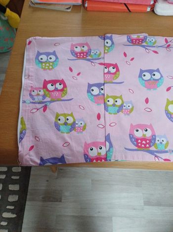 Lot deux taies coussin