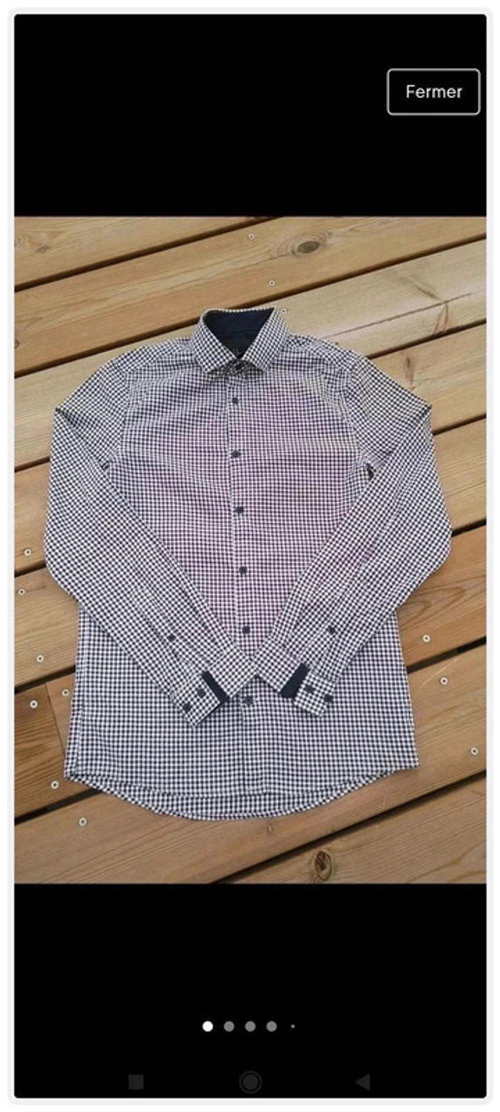 Chemise homme H&M XS à carreaux – Très bon état
