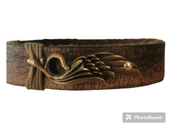 Bracelet homme en cuir max zappa neuf - photo numéro 2