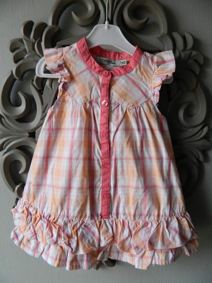 Robe bébé fille d'été T 9 mois"Tape à l'oeil"
