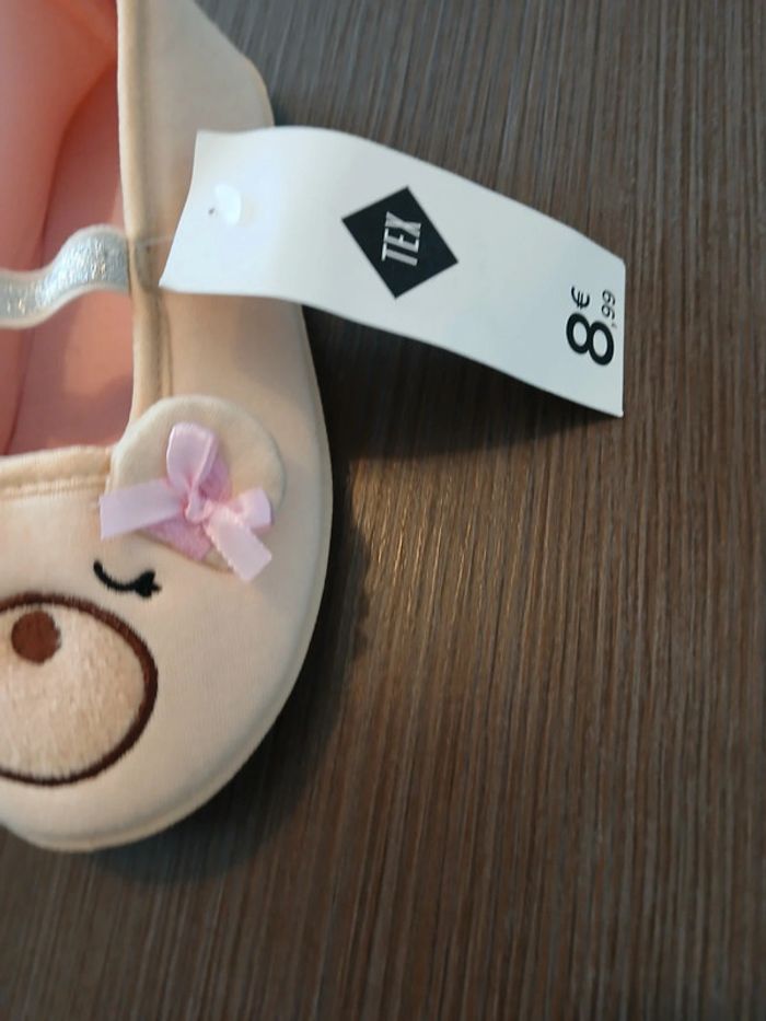 Chaussons nounours fille 30 - photo numéro 3