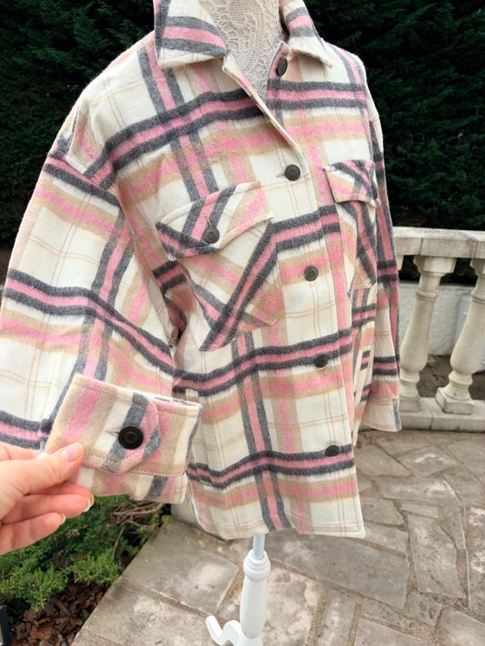 Veste à carreaux Zara neuve taille XS - photo numéro 8