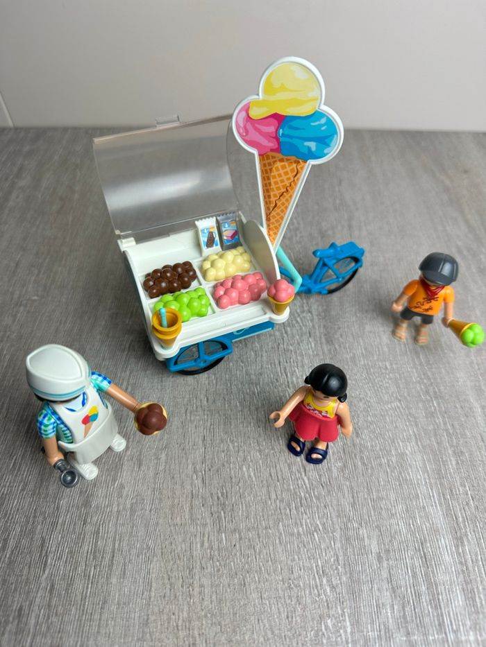 Playmobil - 9426 Marchand de glace et triporteur - photo numéro 10