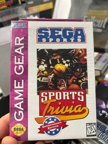 Sports Trivia - SEGA Game Gear
