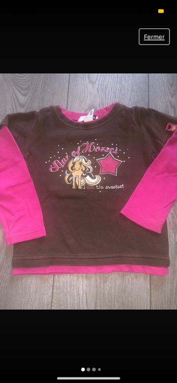 T-shirt ML 3/4 ans