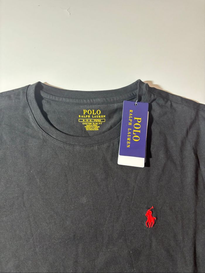 T-shirt Ralph Lauren noir neuf avec étiquette - photo numéro 5