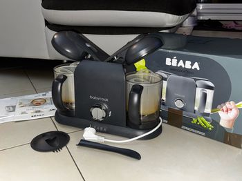 Babycook DUO Béaba – Gris – Excellent état – Très peu utilisé