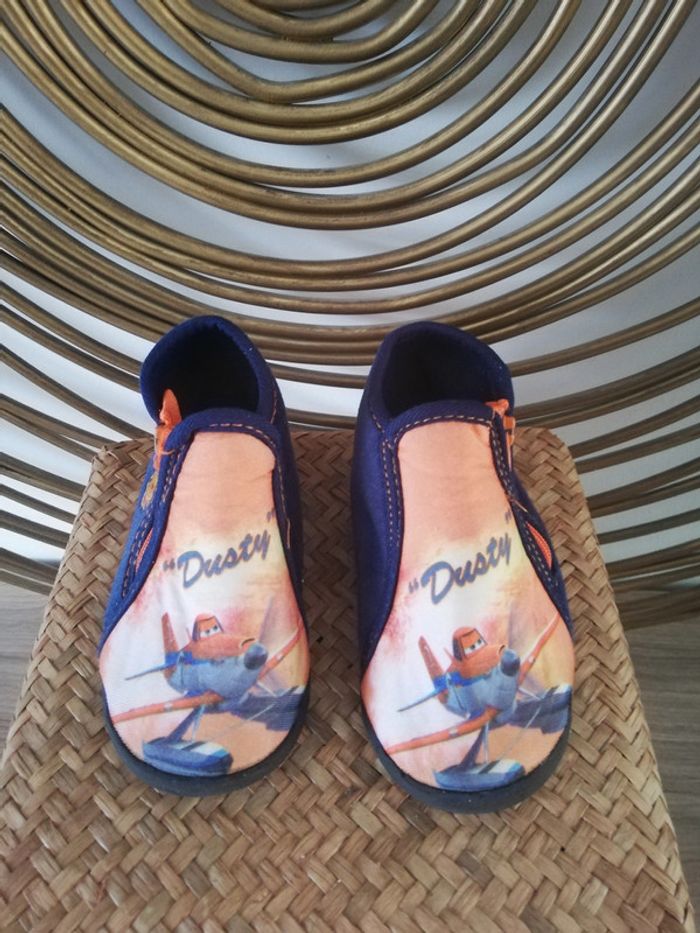 Chaussons Planes à zip T23