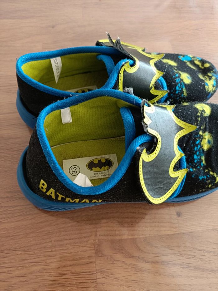 Pantoufles Batman pointure 33 - photo numéro 3