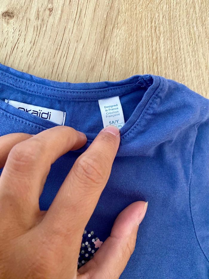 T shirt okaidi 5 ans - photo numéro 2