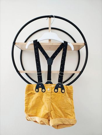 18 mois short velour a bretelles Gémo