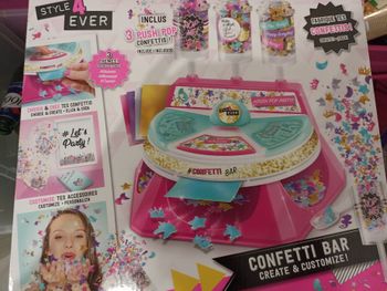 Jeux loisirs créatifs confettis