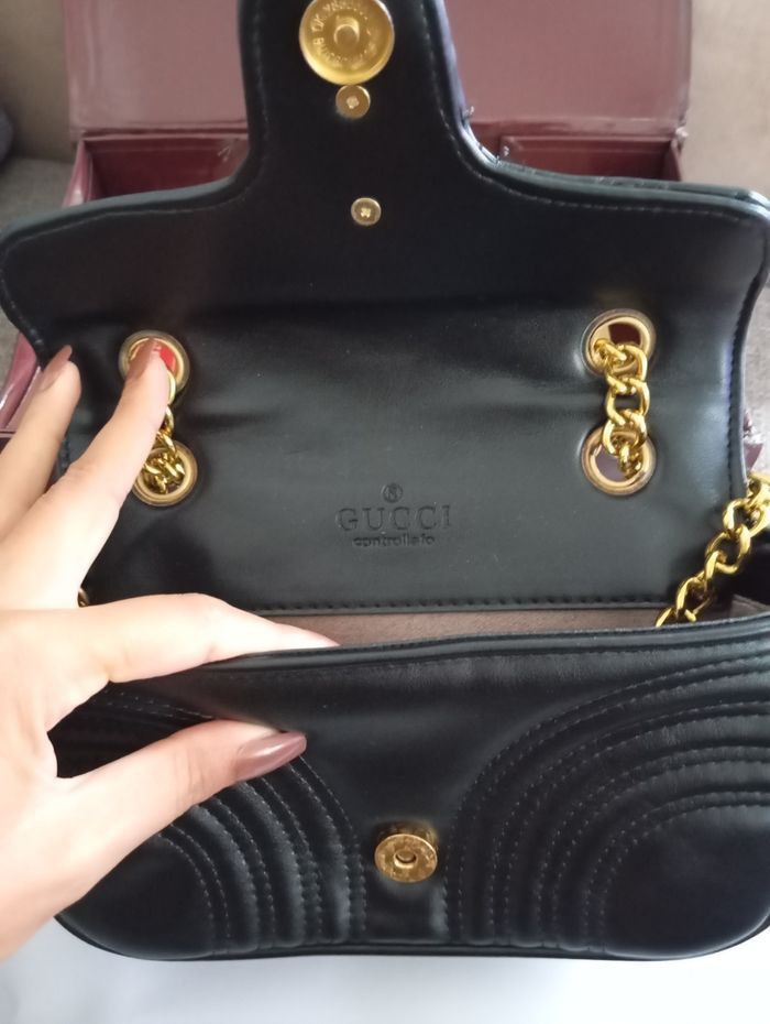 SAC GUCCI NEUF NOIR AVEC BOÎTE - photo numéro 7
