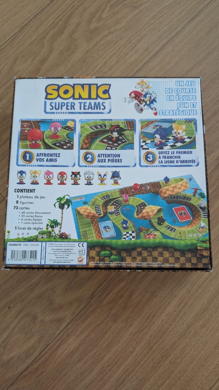 Jeu de société sonic - photo numéro 2