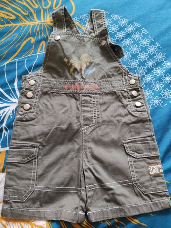 Salopette short 6mous