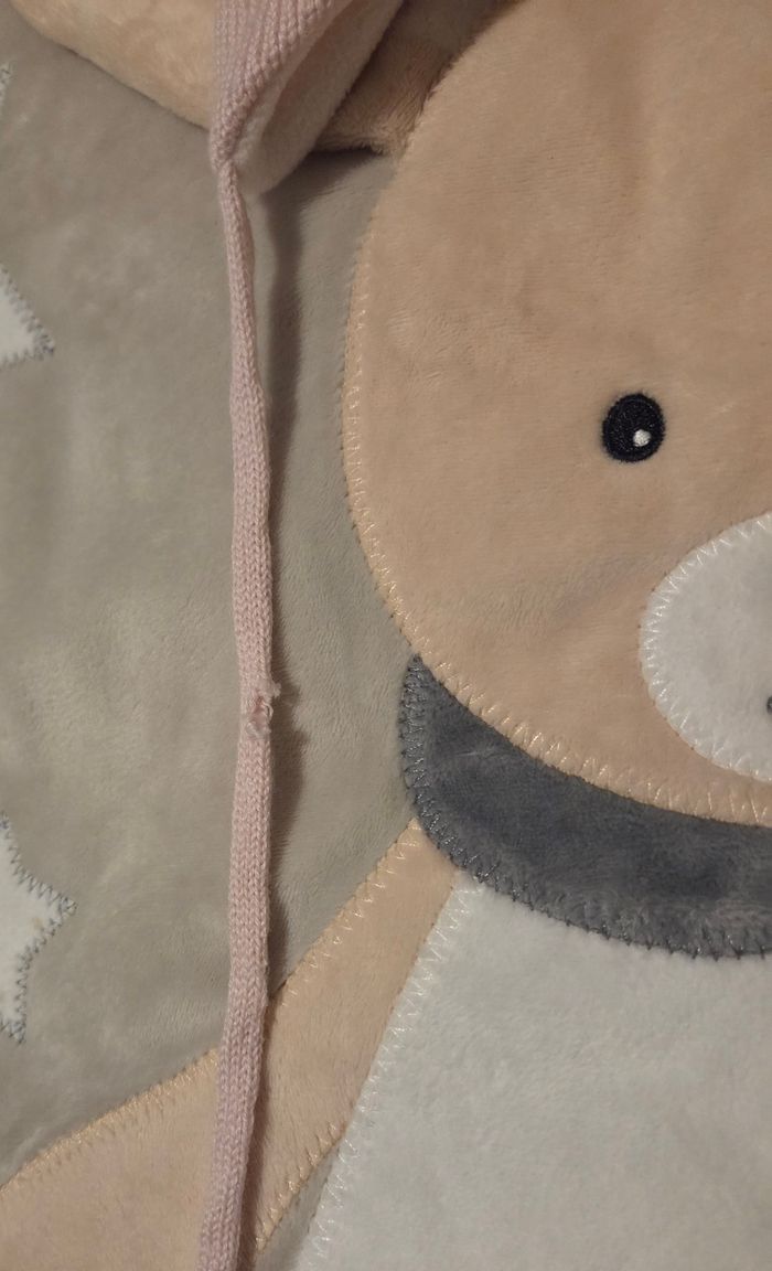 Bonnet chaud rose bébé fille Jacadi taille 41 / 3 mois - photo numéro 8