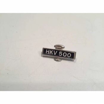 Plaque immatriculation pièce détachée miniature Jaguar XK 120 1948 1/24 Burago #A20