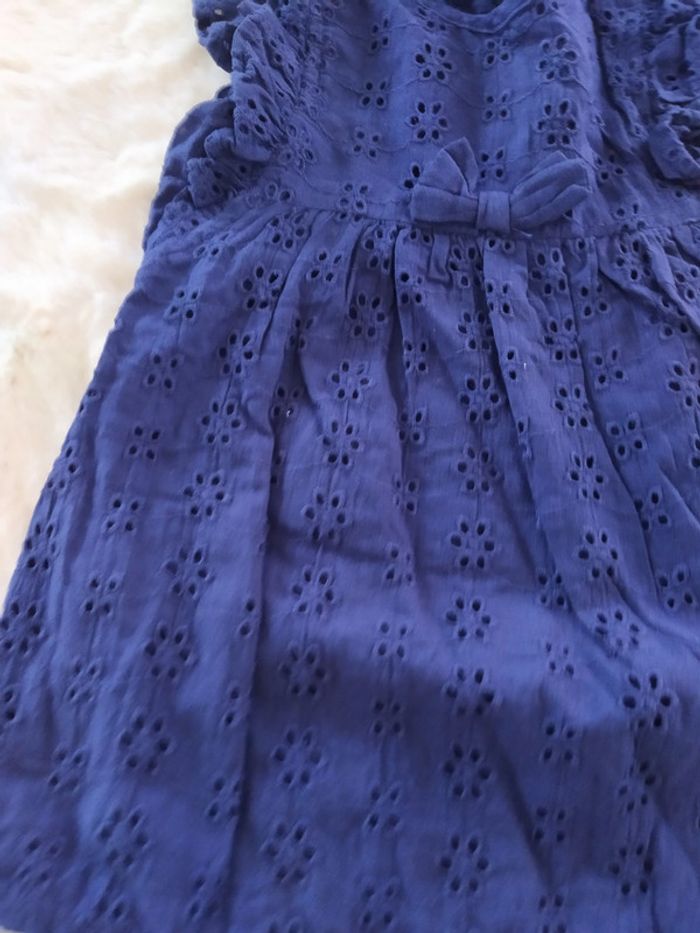 Robe bleu marine 6 mois - photo numéro 2