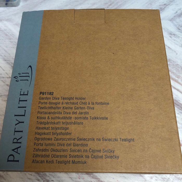 Porte bougie Partylite Chat à la fontaine - photo numéro 4