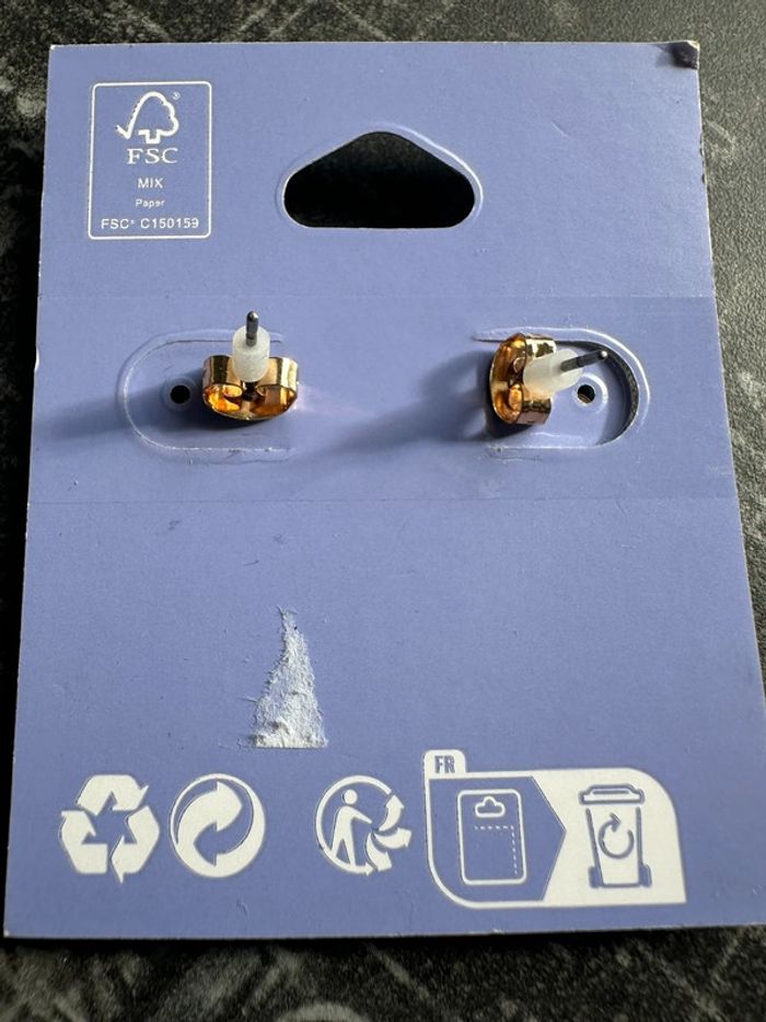 Paire de boucles d’oreilles neuve - photo numéro 3