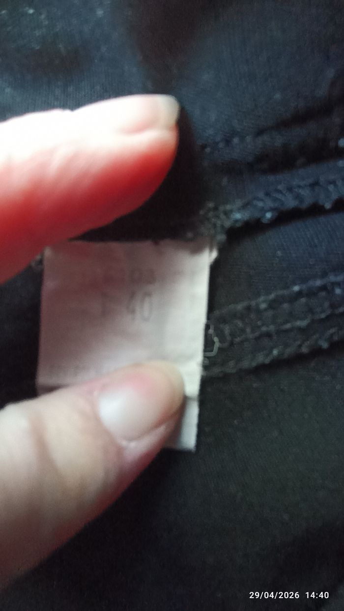 Pantalon noir femme 40 Incandescence - photo numéro 3