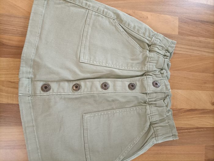 Jupe jean kaki 6-7 ans Tex - photo numéro 4