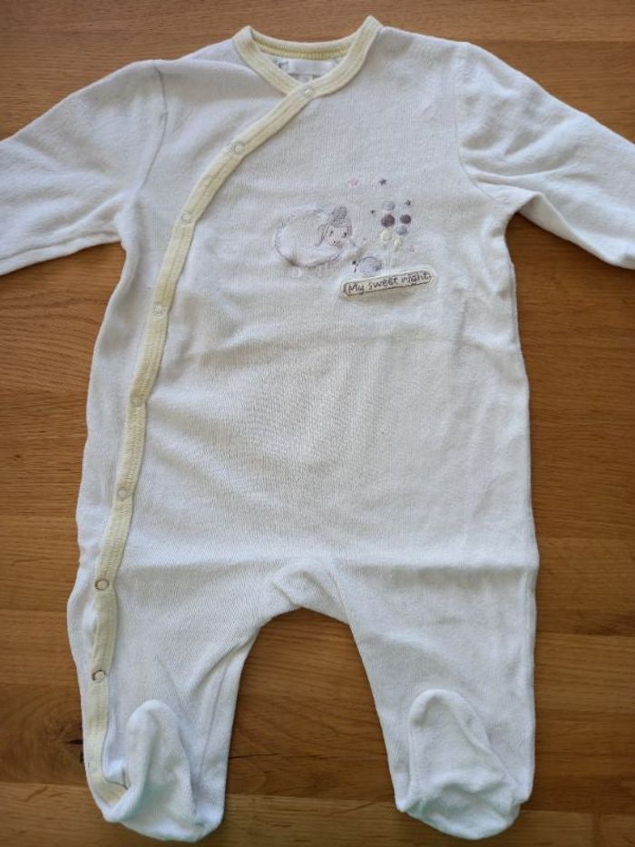 pyjama velours 12 mois kitchoun