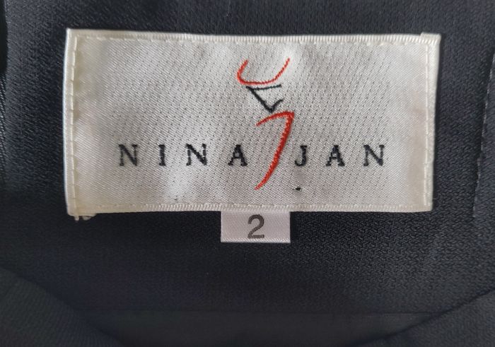 Ensemble Nina Jan – Veste (taille 3) + Pantalon (taille 2) – Noir – 100% Polyester - photo numéro 7