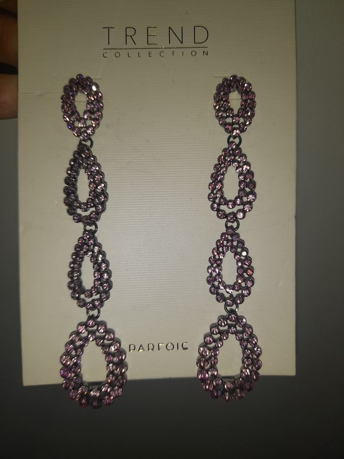Boucles d'oreilles longue premium