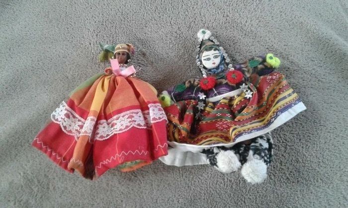 Lot de 2 poupées martiniquaise Décoration - photo numéro 2