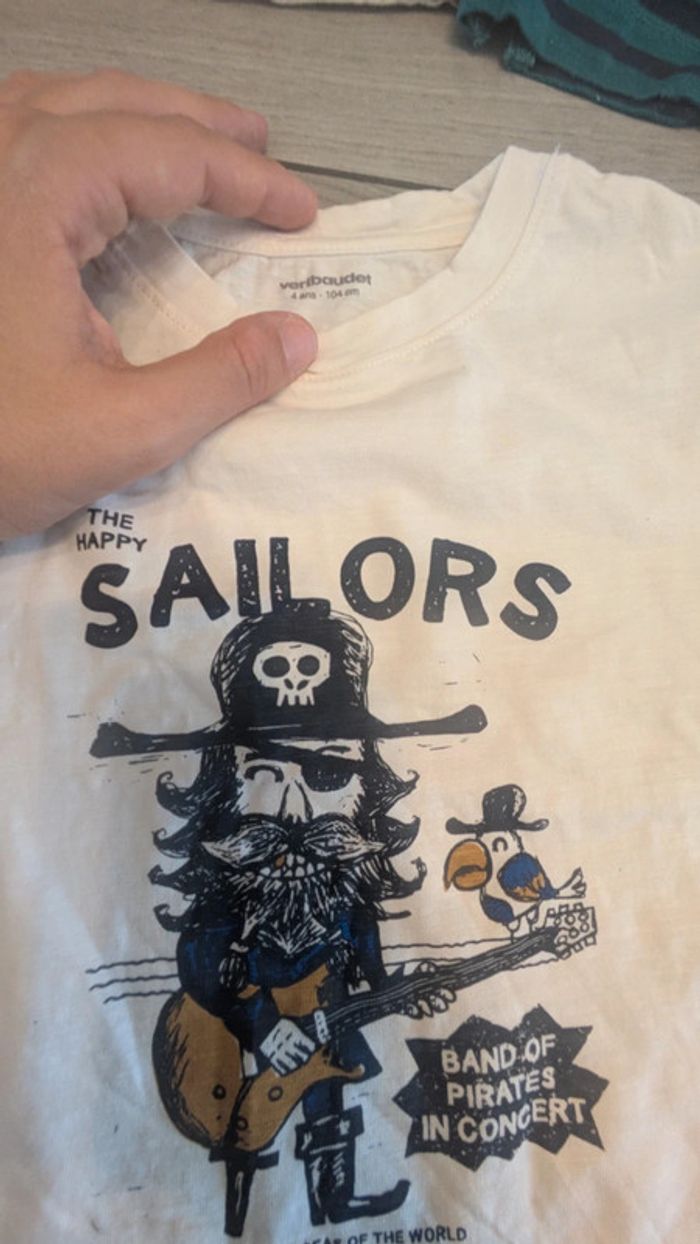 Lot tee shirt 4 ans - photo numéro 2