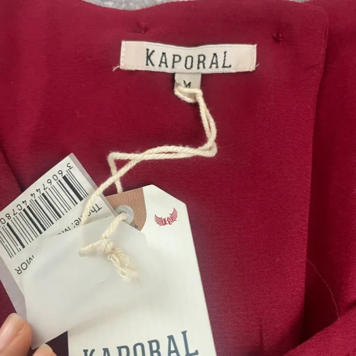 Robe bordeaux Kaporal neuve M 👗 élégante & féminine 💋 - photo numéro 6