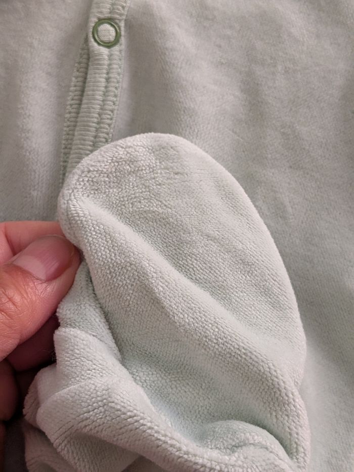grenouillère petit bateau vert 3 mois - photo numéro 3