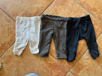 Lot 3 leggings fins 6mois