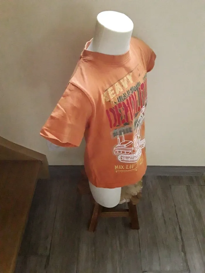 Tee-shirt manches courtes 6 ans  (114 cm) - photo numéro 6
