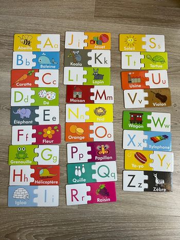 Jeu de paires et alphabet