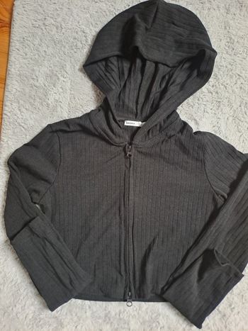 Gilet noir bershka femme taille L très bon état