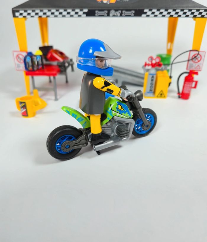 Playmobil Stand de Réparation moto - photo numéro 6