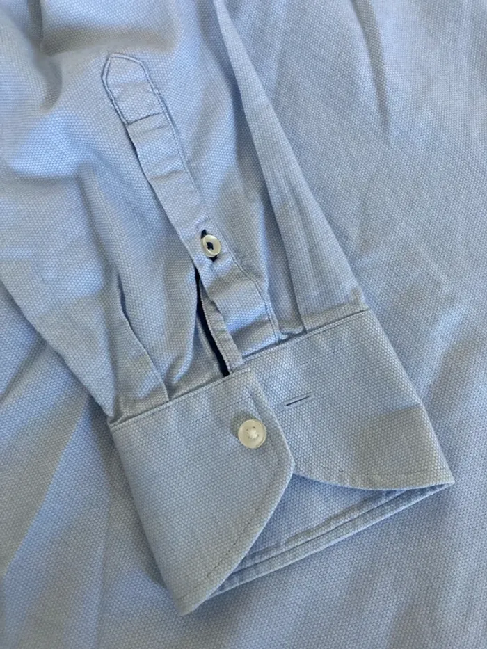 Chemise bleu Mango Man - photo numéro 2