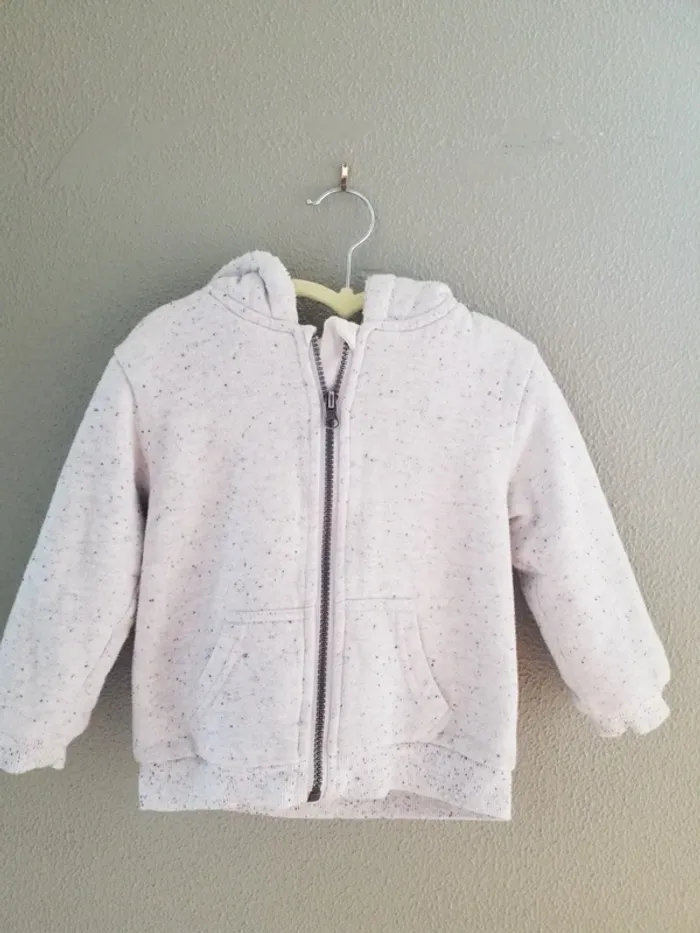 Gilet zippé très chaud 3 ans