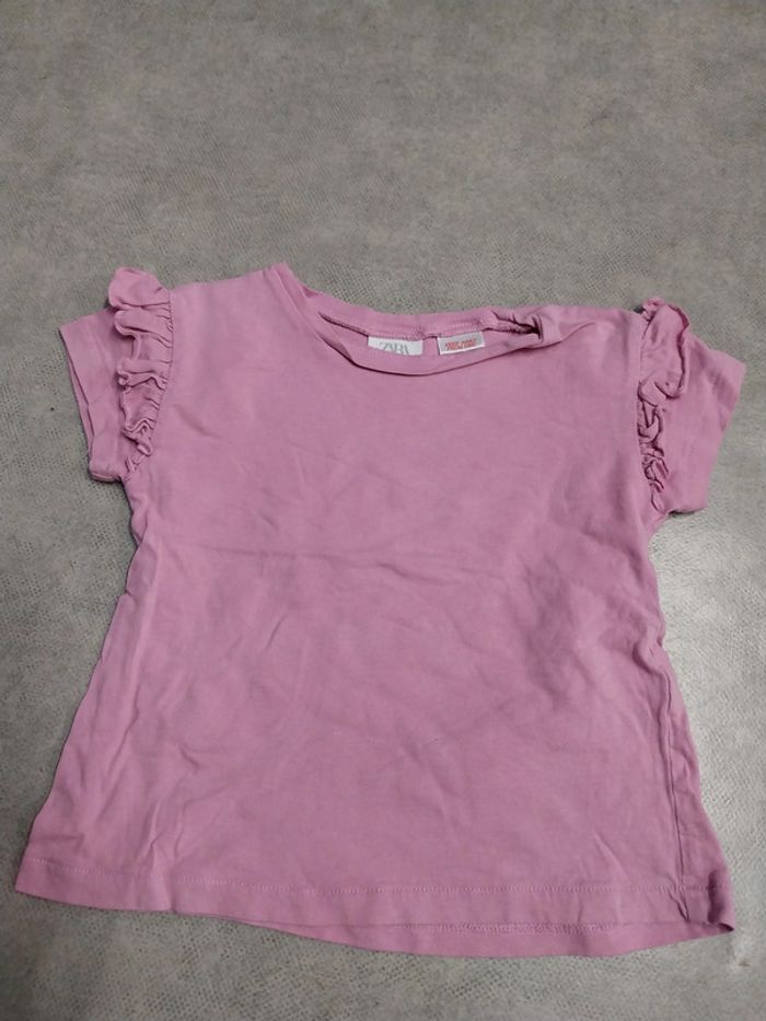 tee shirt fille 2 ans zara