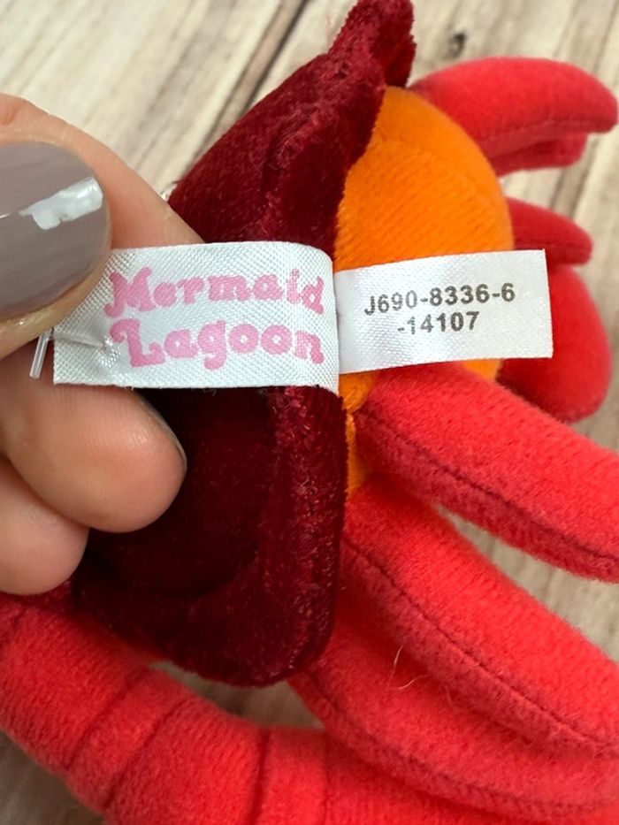 Petite peluche Disney Sébastien - la petite sirène - mermaid lagoon Tokyo Disneyland - photo numéro 7