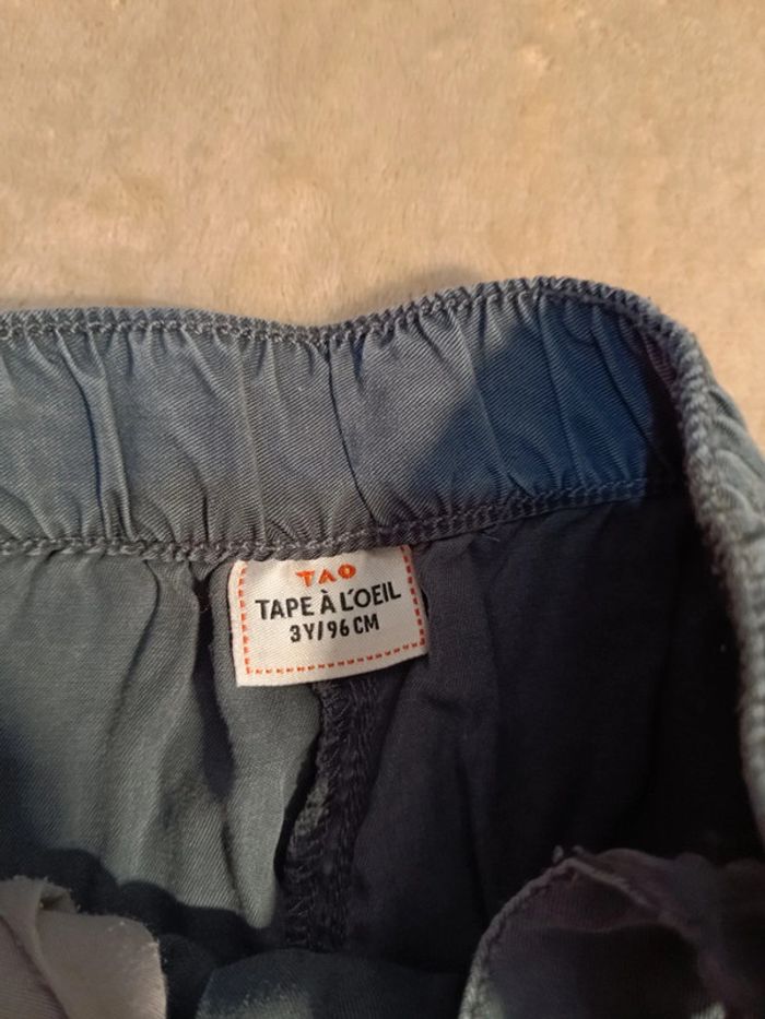 Pantacourt évasé léger 3 ans - photo numéro 3