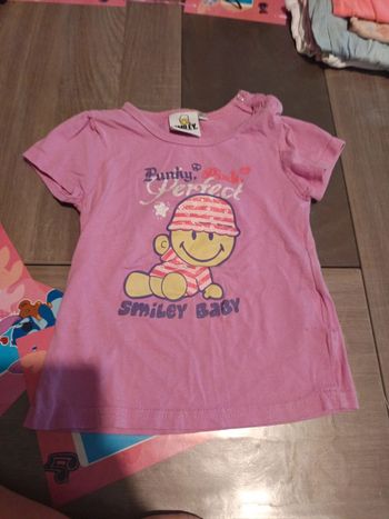 Tee-shirt manche courte 24 mois