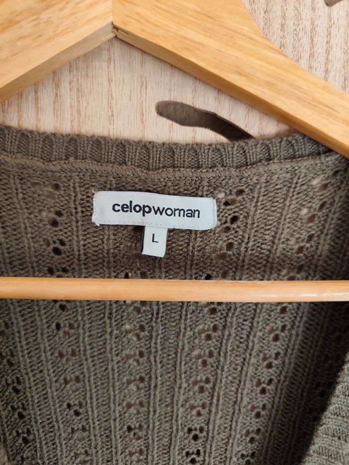 pull manches courtes décolleté plongeant T L Celopwoman - photo numéro 11