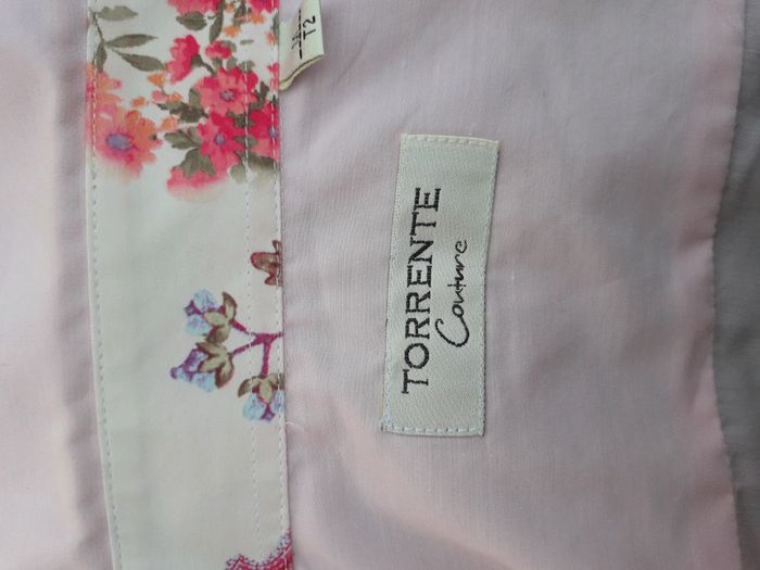 Torrente couture chemisier rose taille M 36 - photo numéro 6