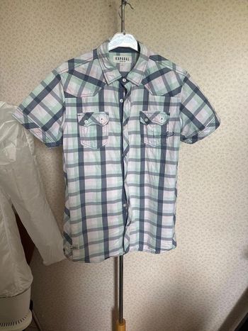 Chemise manche courte taille 40 marque kaporal