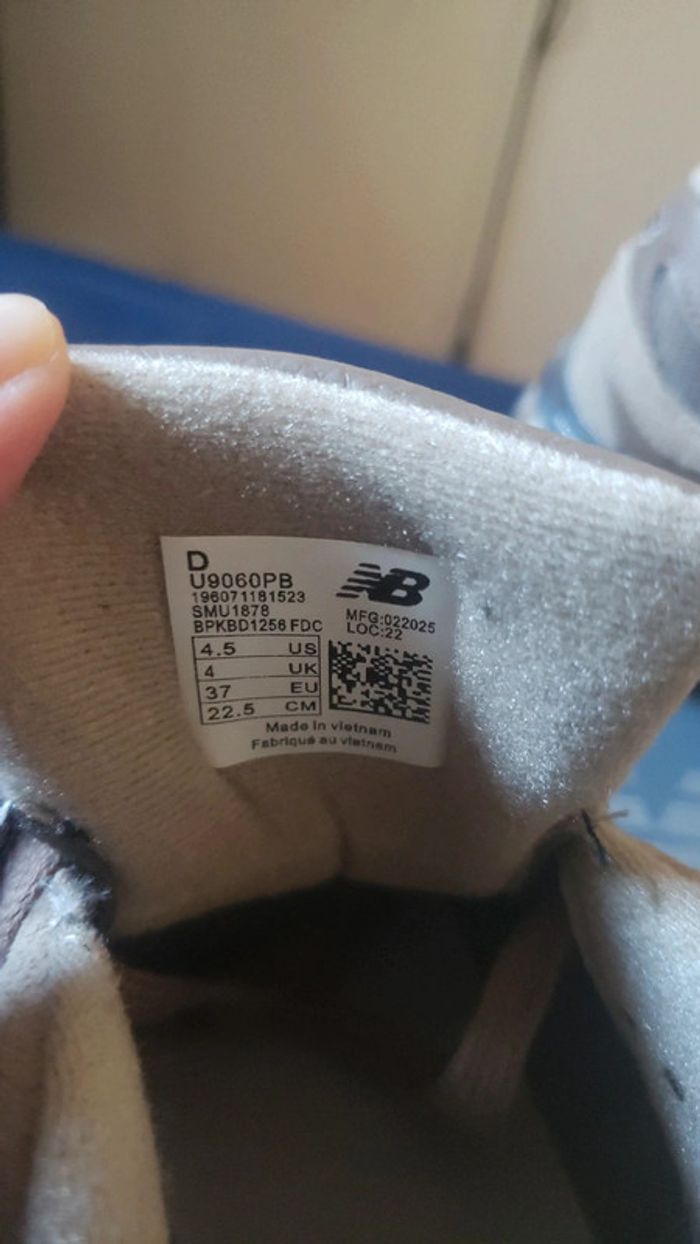 New balance 9060 Mushroom Brown marron champignon taille 37 neuf - photo numéro 7